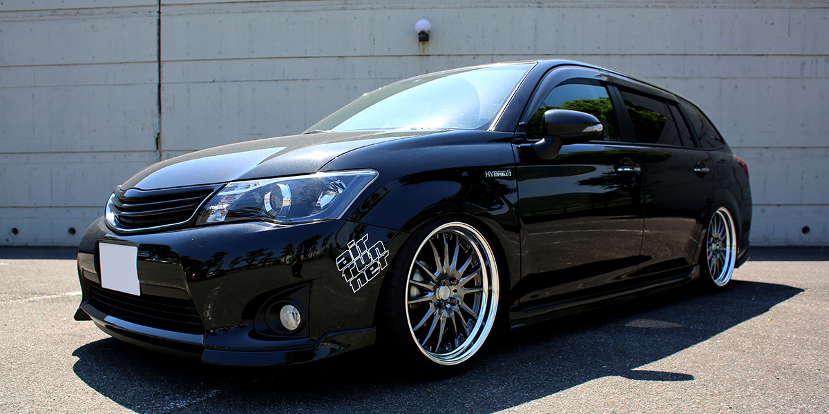 13-16 COROLLA FIELDER - ACC inc エアサスシステム/ギアサス 13-16 COROLLA FIELDER - ACC inc エアサスシステム/ギアサス