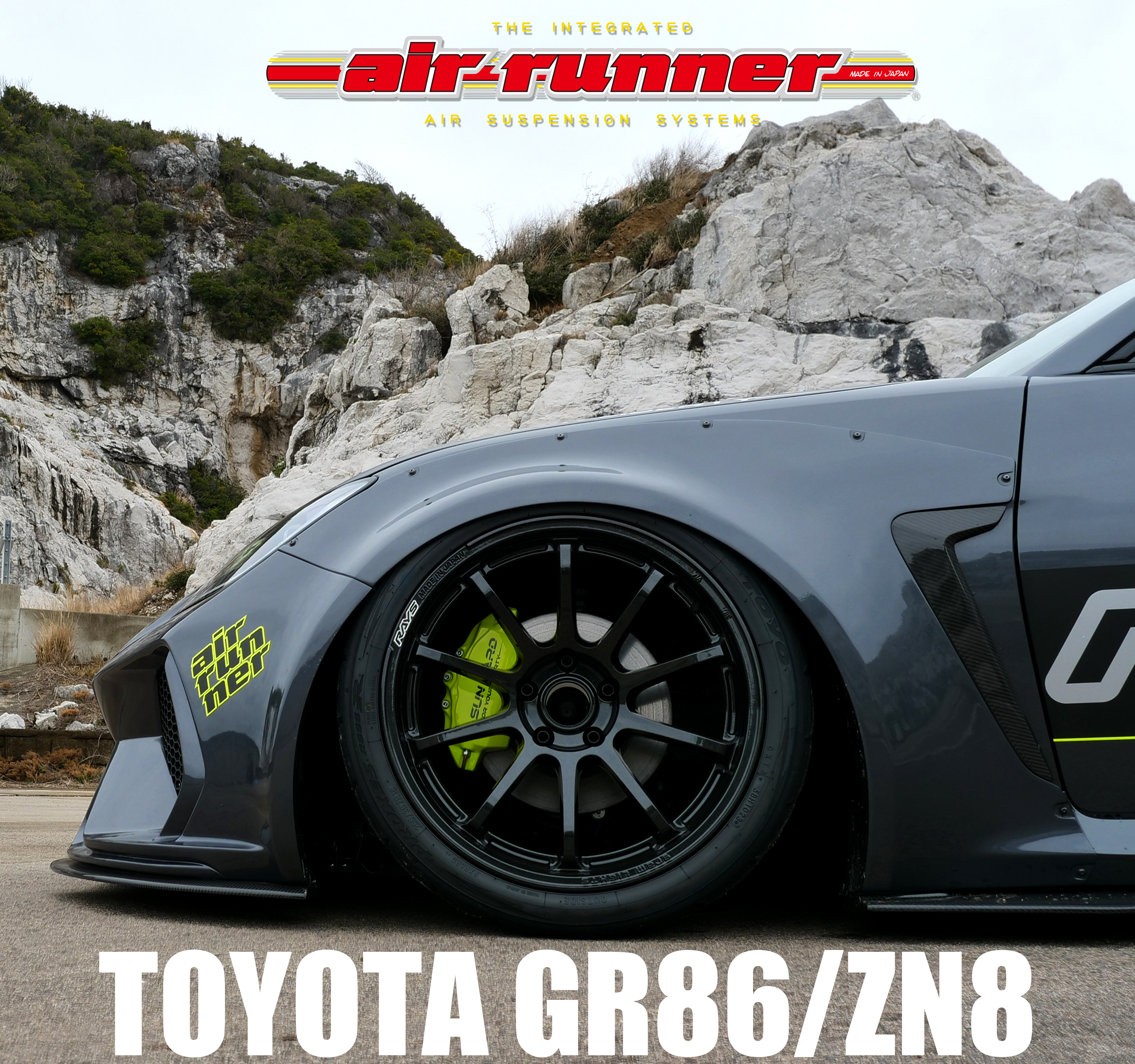 TOYOTA 86 ZN8 AIRRUNNER | ACC inc エアサスシステム/ギアサス